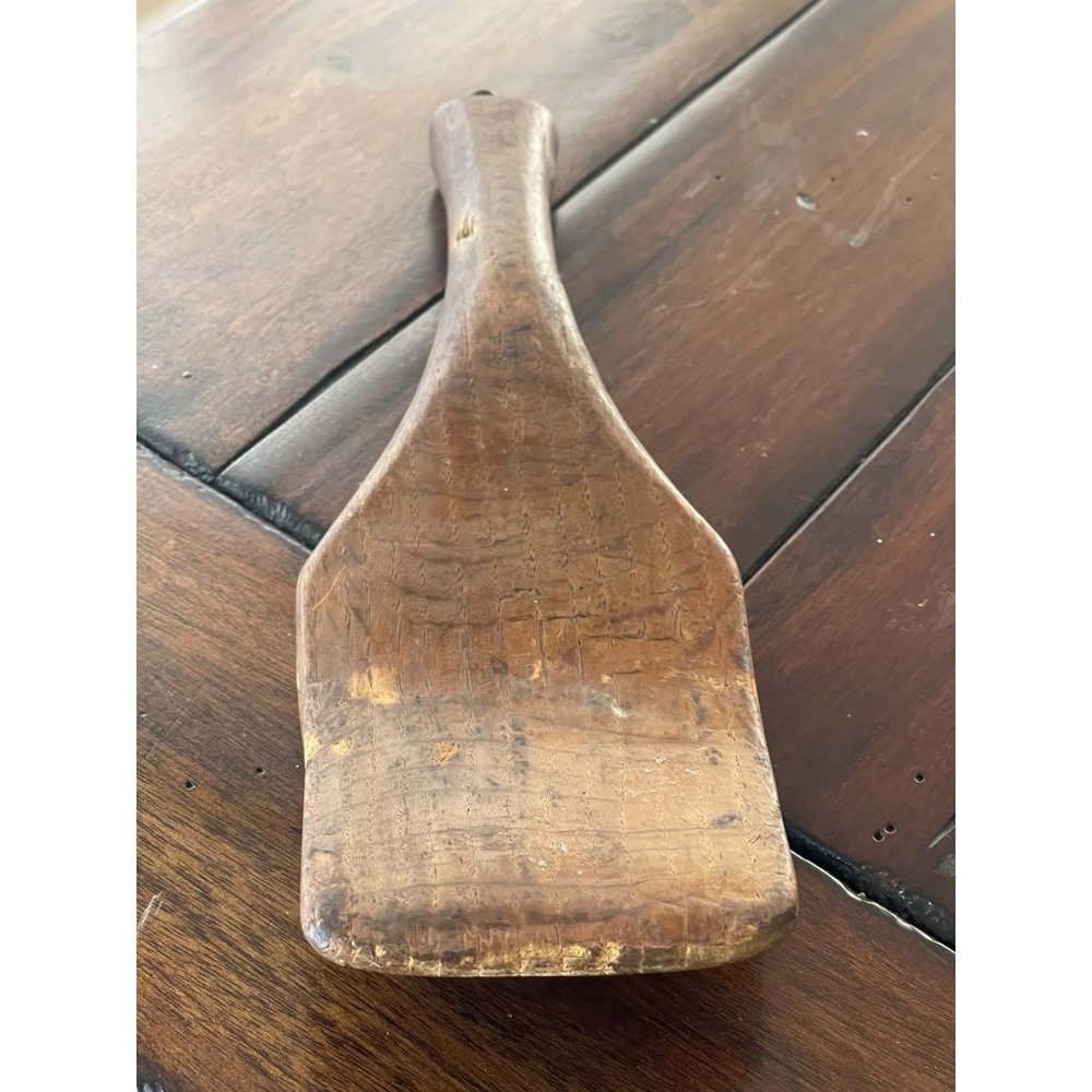 Primitive Wooden Butter Paddle Late 1800’s